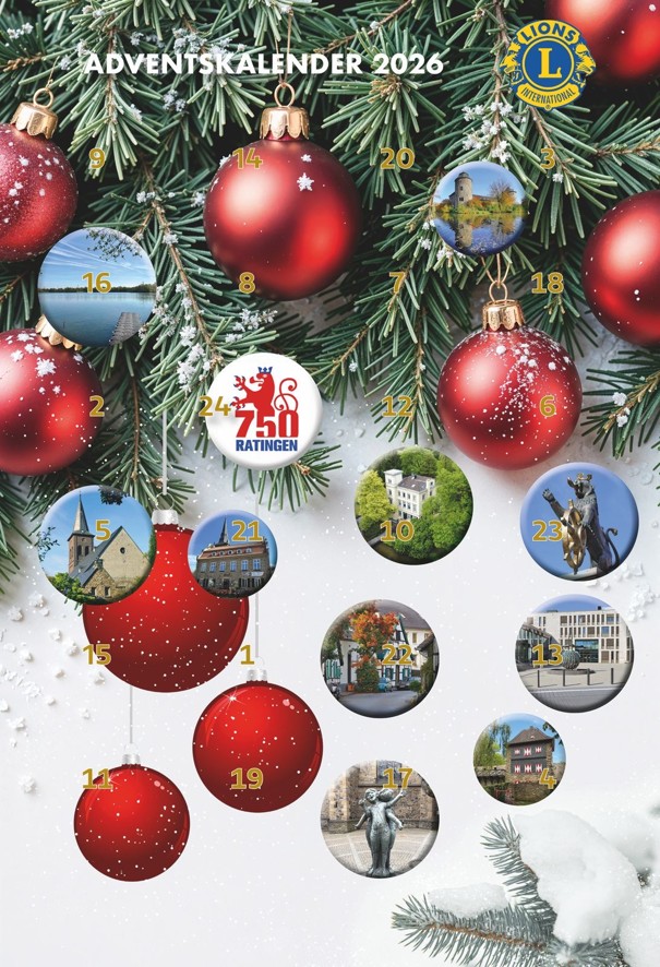 Flyer Adventskalenderverkauf 2026