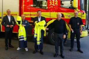 Lions unterstützt die Feuerwehr